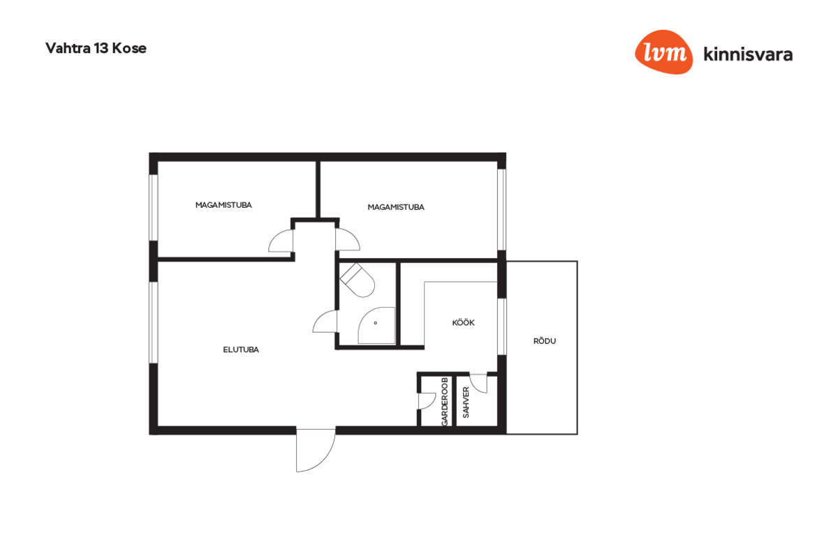 Vahtra 13, Kose, Kose vald, Harju maakond
