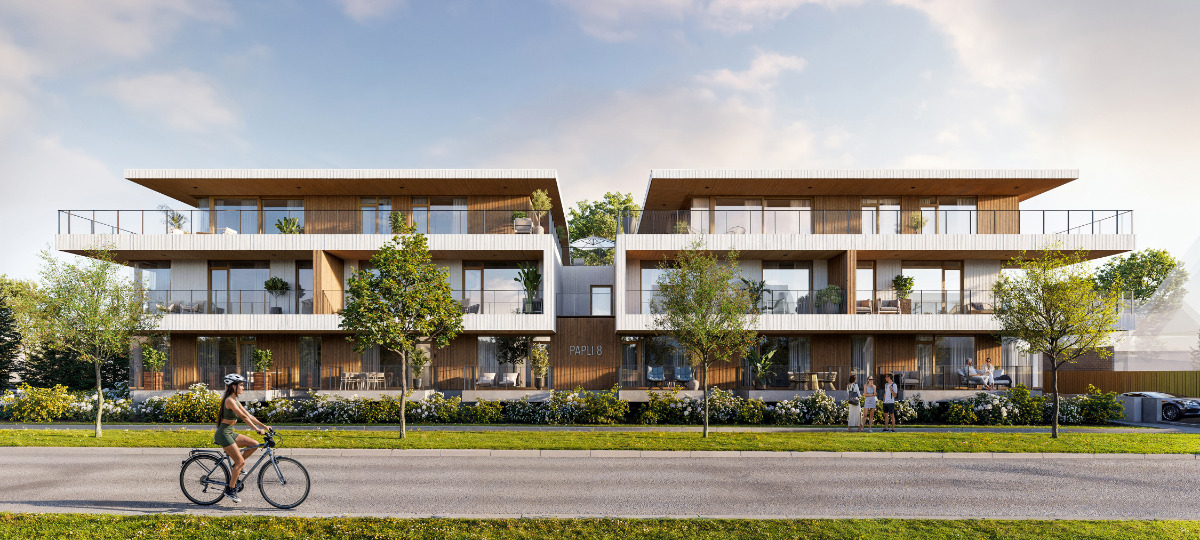 Papli tänav 8-9, Rannarajoon, Pärnu, Pärnu maakond