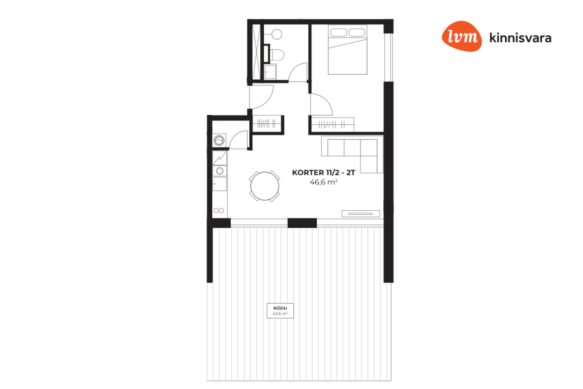 Rääma tänav 7C/2-11b, Rääma, Pärnu, Pärnu maakond