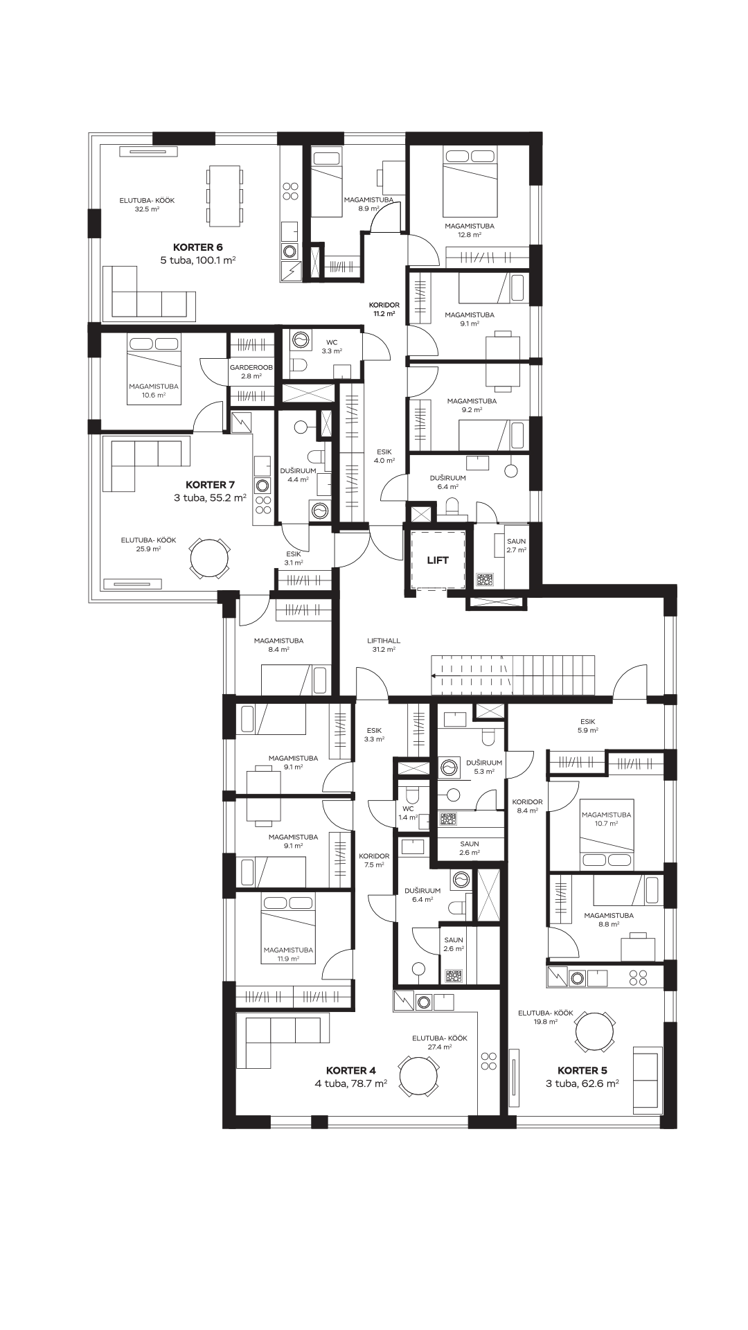 Villa 2 – korrus 2 – Telefon