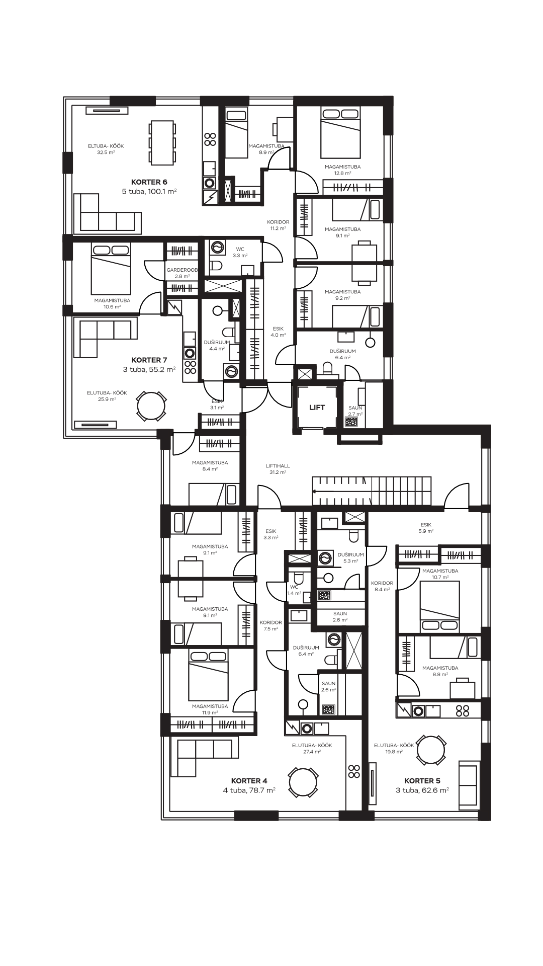 Villa 2 – korrus 2 – Telefon